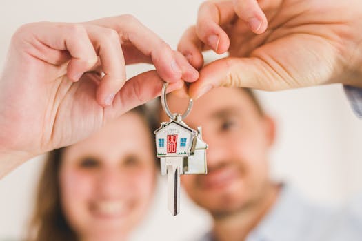 family reviewing mortgage options