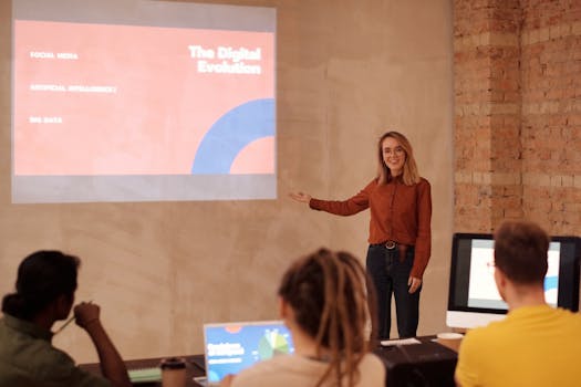 group of people at a financial workshop