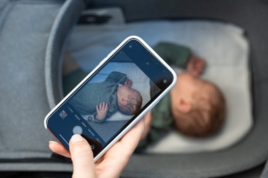 image of a family reviewing their budget